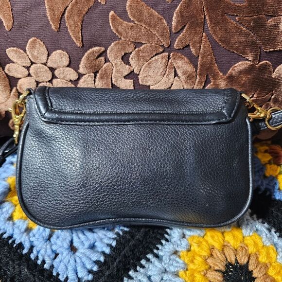 Tory Burch Black Crossbody Bag with Gold Accents - Picture 3 of 8